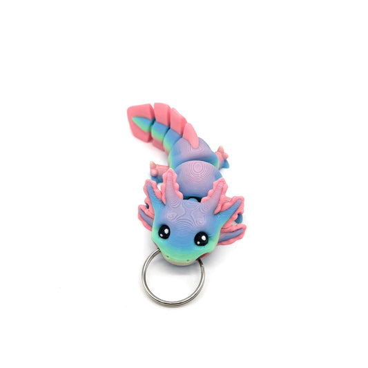 Axolotl Keychain