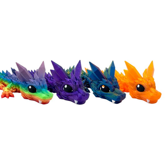 Classic Crystal Dragon Assorted- single dragon figure