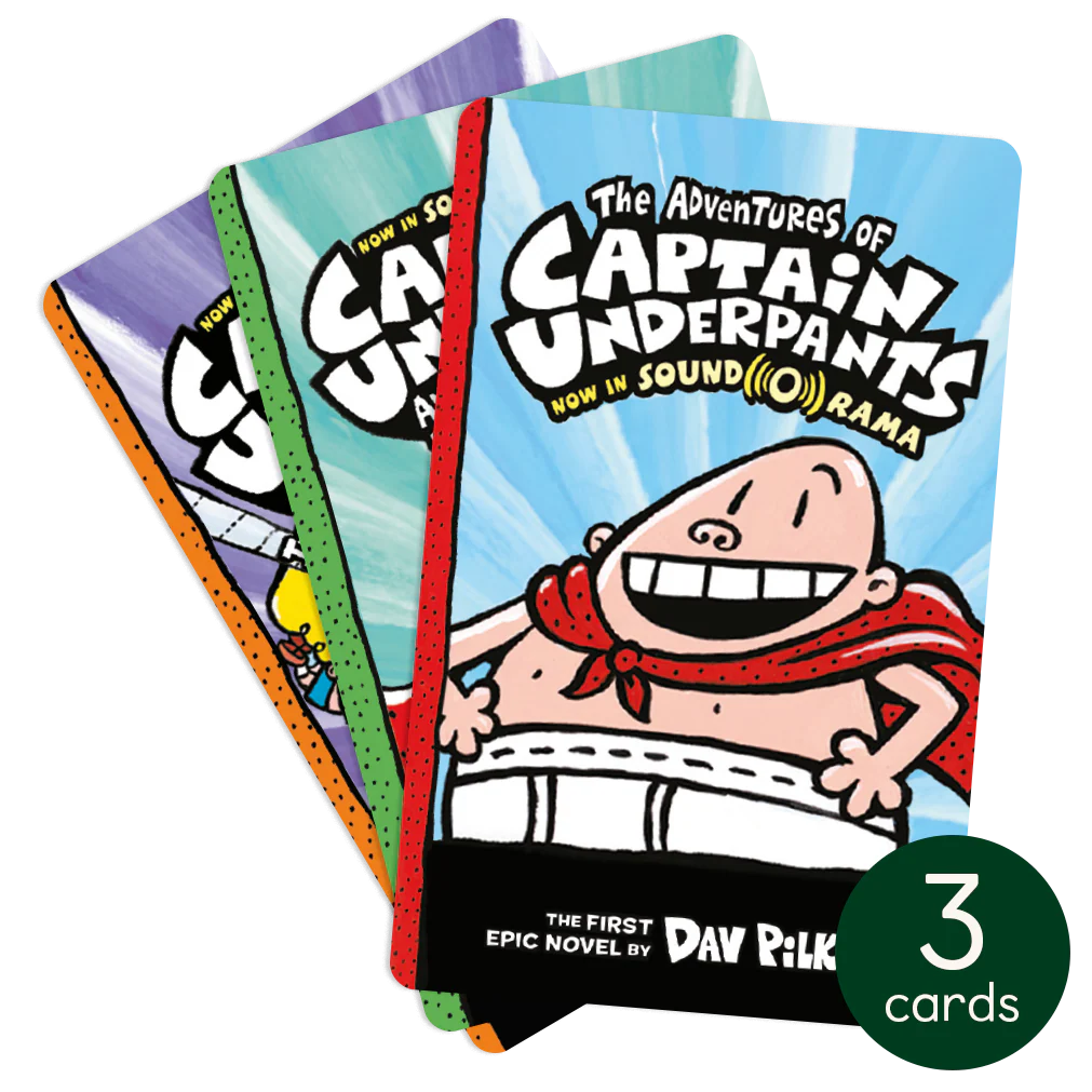 Captain Underpants Pack Yoto Cards