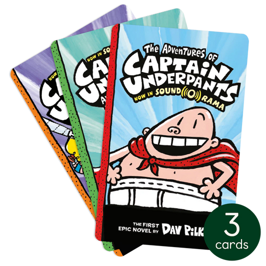Captain Underpants Pack Yoto Cards