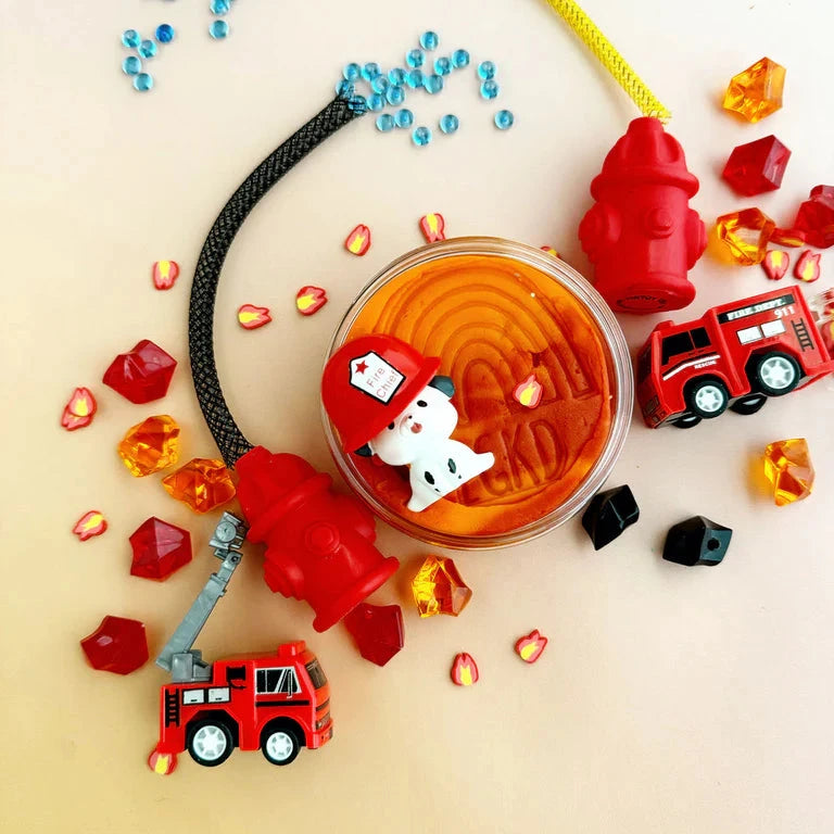 Fire Truck Sensory Dough Playset