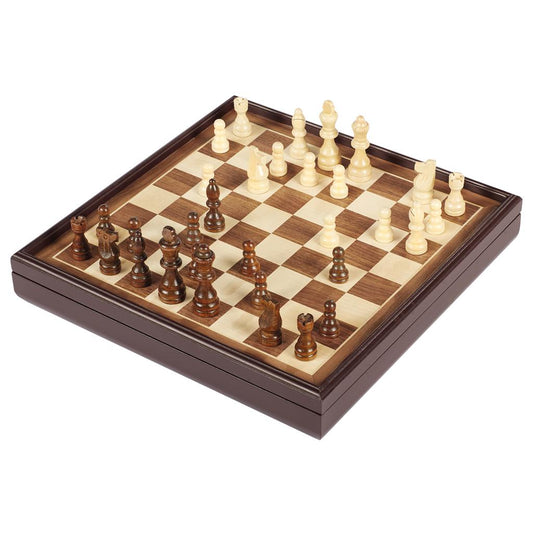 Wooden Chess and Checkers