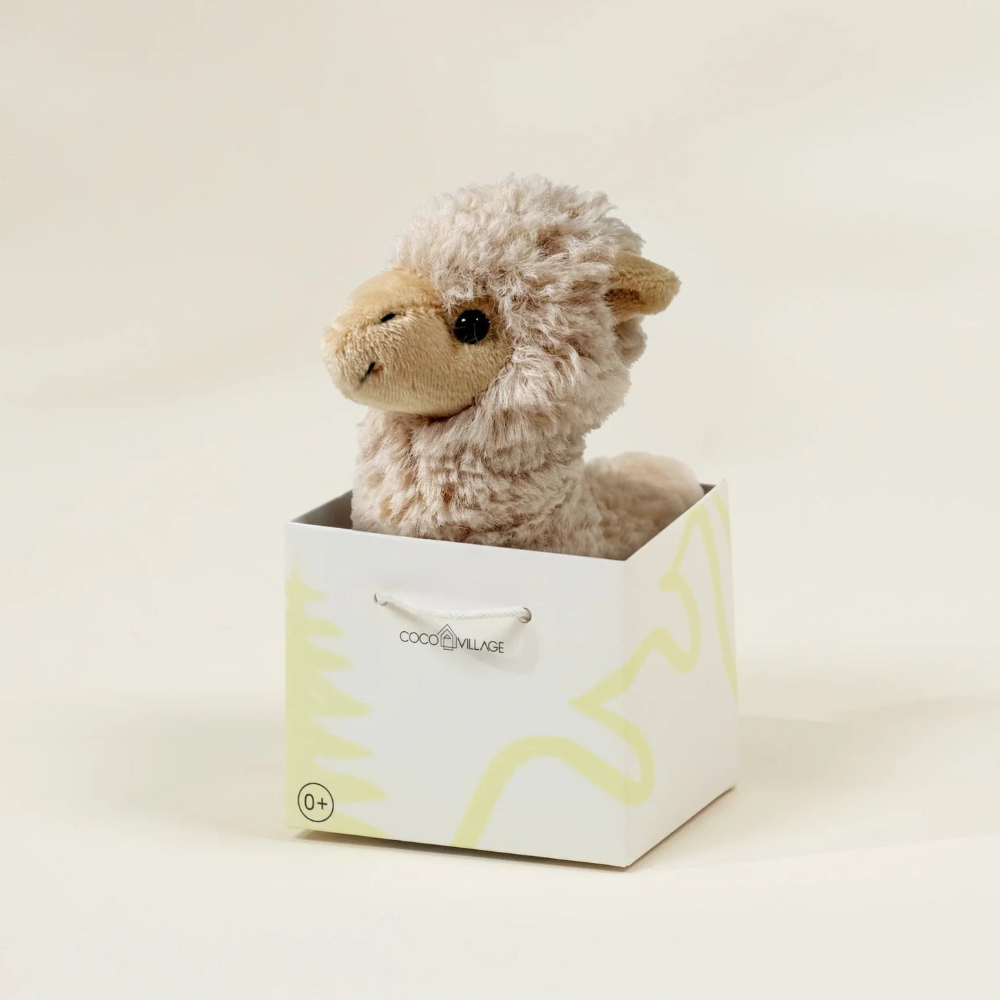 Mini Gift Plush Toy - Beige Alpaca