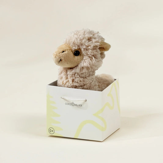 Mini Gift Plush Toy - Beige Alpaca