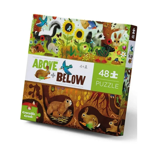 48-pc Above and Below Backyard Discovery Puzzle