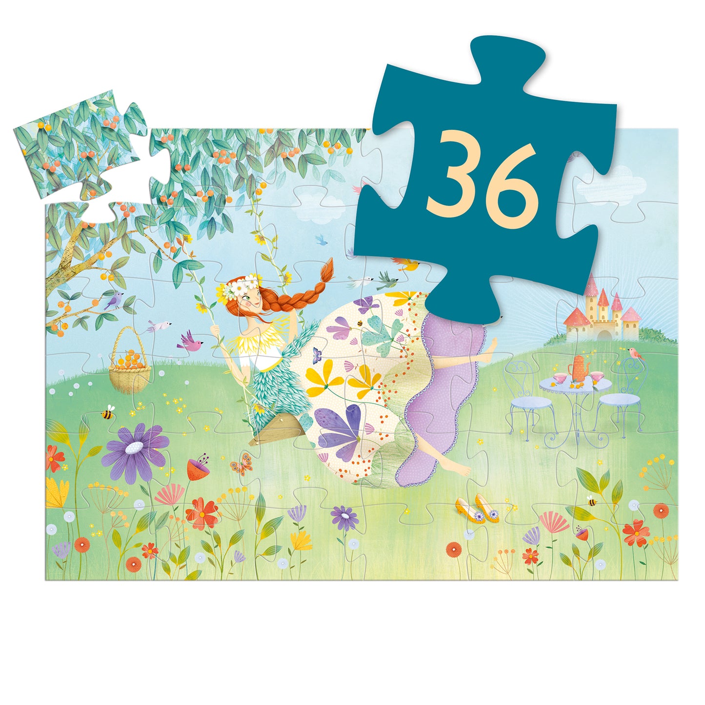 Silhouette Princess of Spring Puzzle