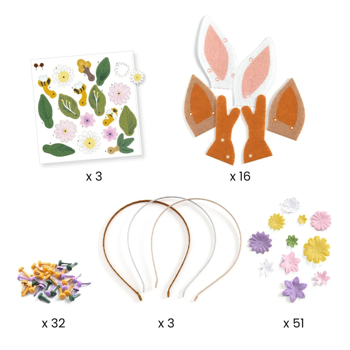 Flower Friends Headband Craft Kit