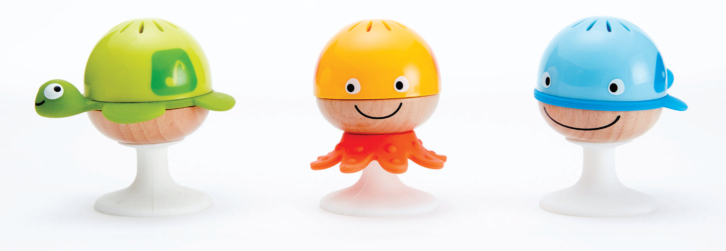 Stay-Put Rattle Set