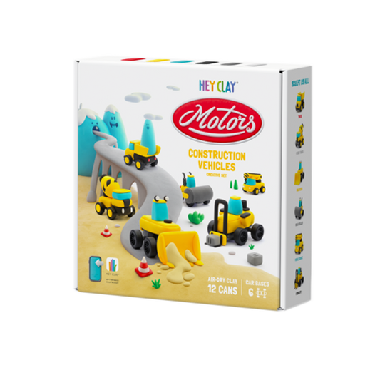 Hey Clay Construction Vehicles