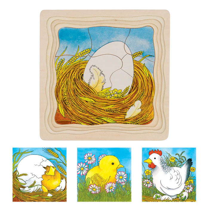 Chicken 4 Layers Puzzle