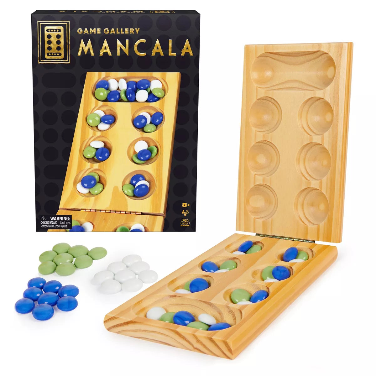 Solid Wood Mancala