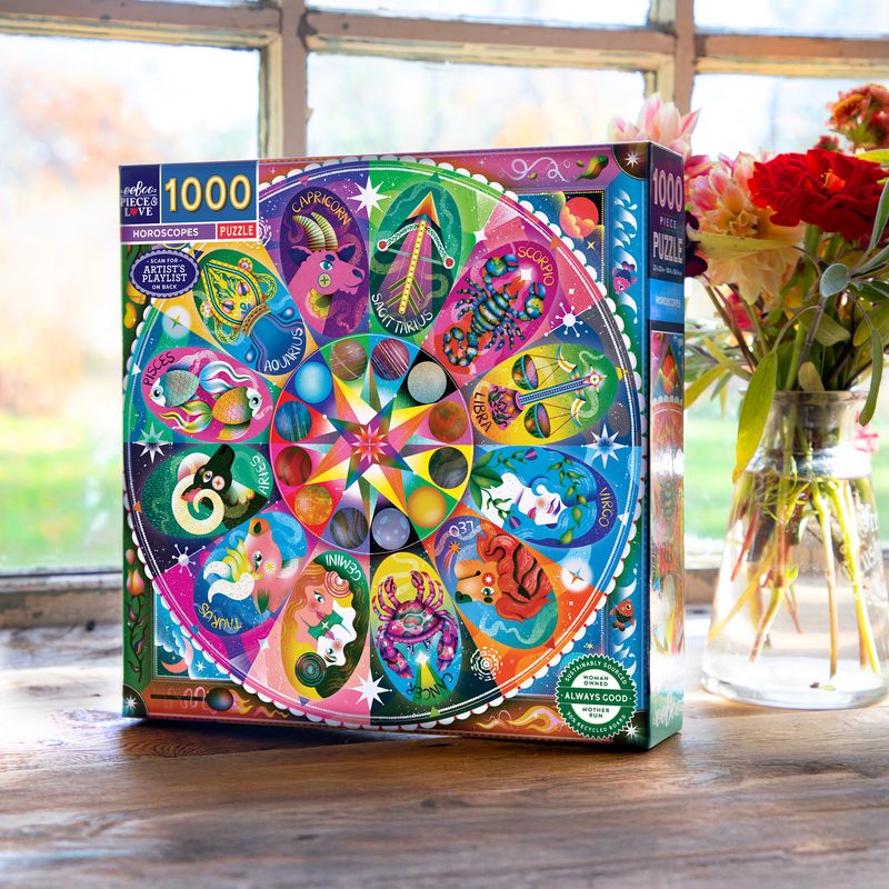 Horoscopes 1000 Piece Sq Puzzle
