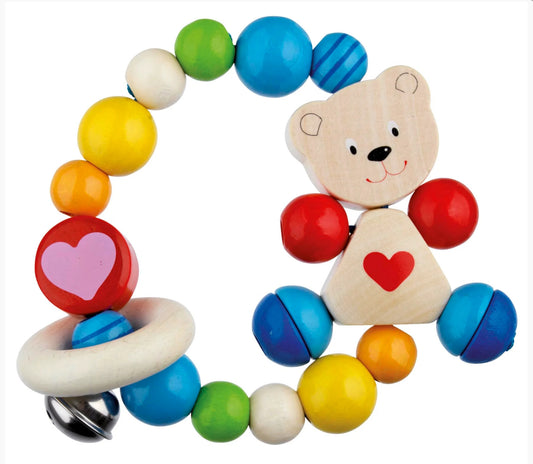 Elastic Toy Heart Bear