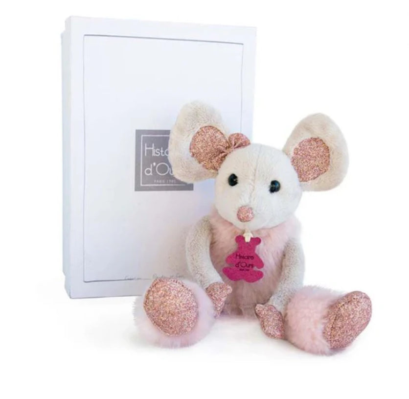Little Twist Glitter Star Mouse