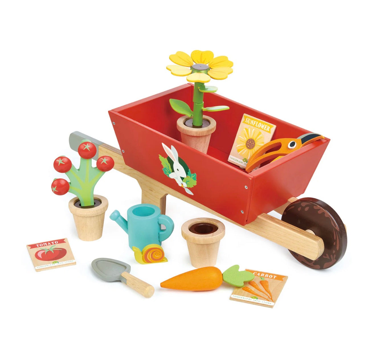 Garden Wheelbarrow Set