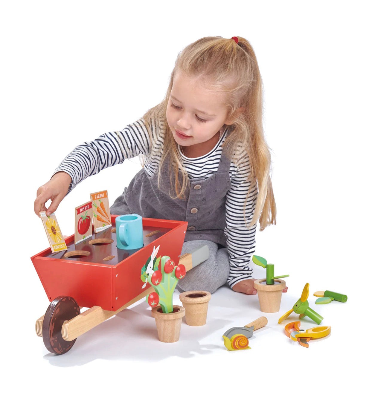 Garden Wheelbarrow Set