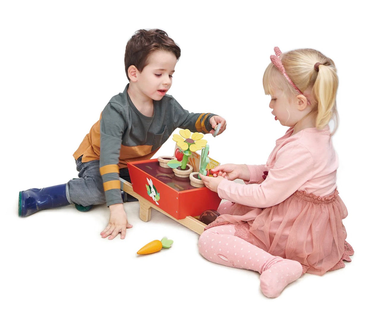 Garden Wheelbarrow Set