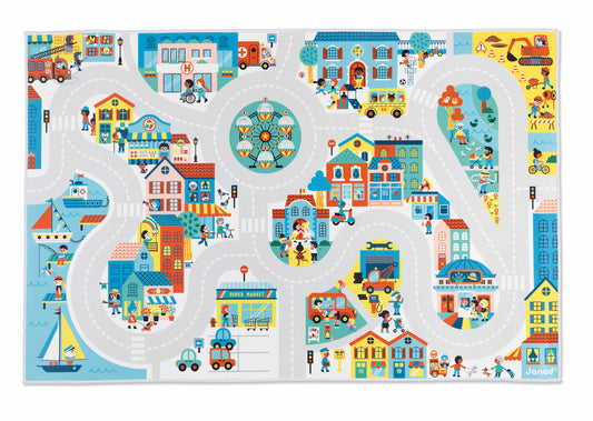 Crossroads City Play Mat