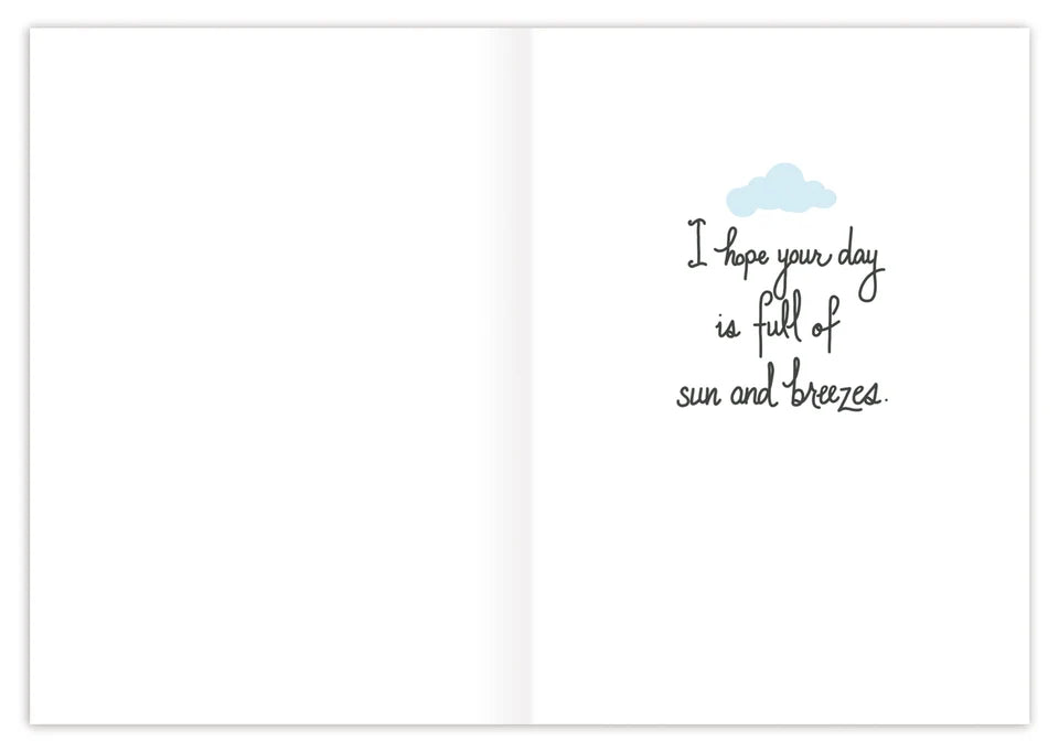 Seaside Cake Birthday Card