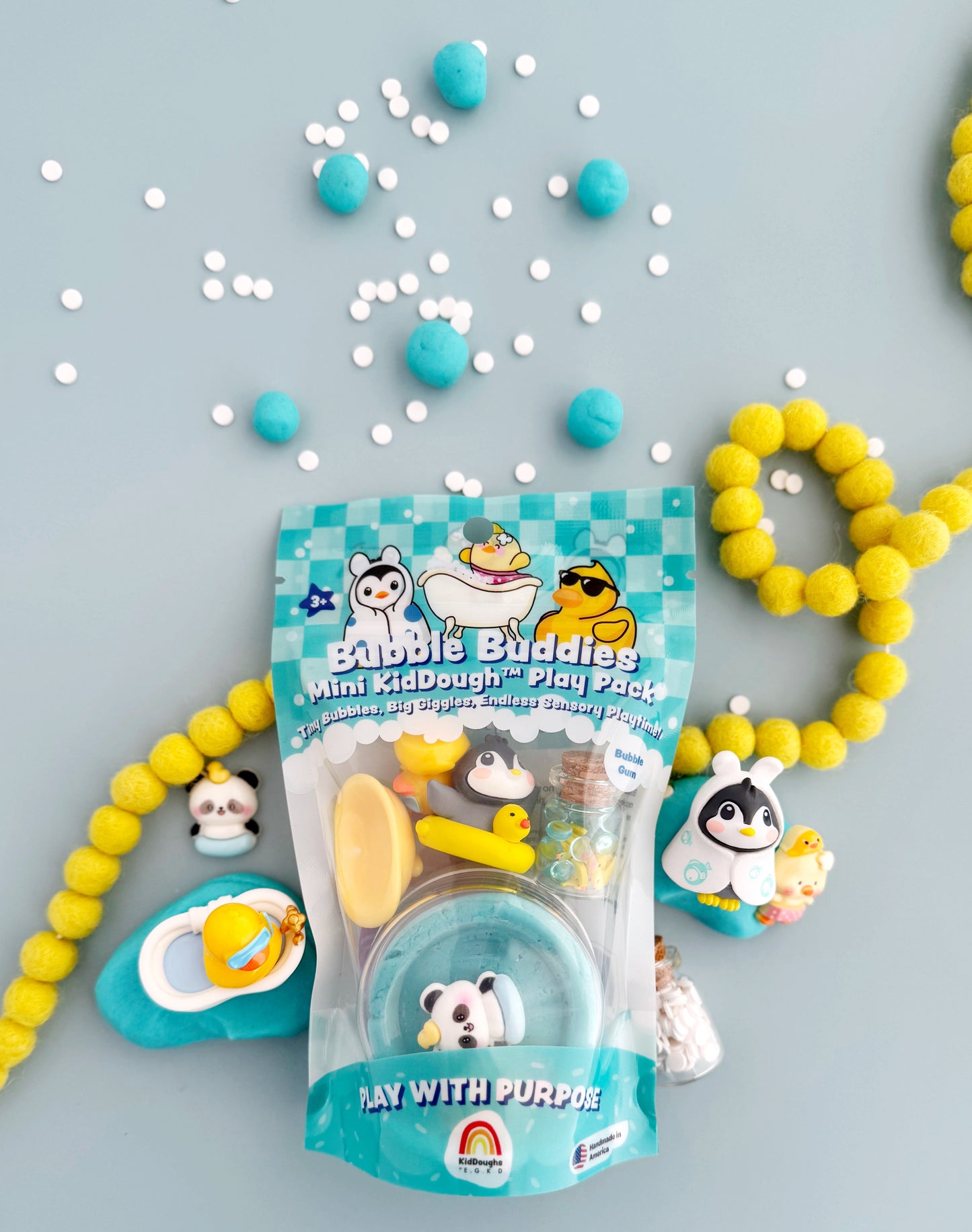 Bubble Buddies KidDough Mini Play Pack