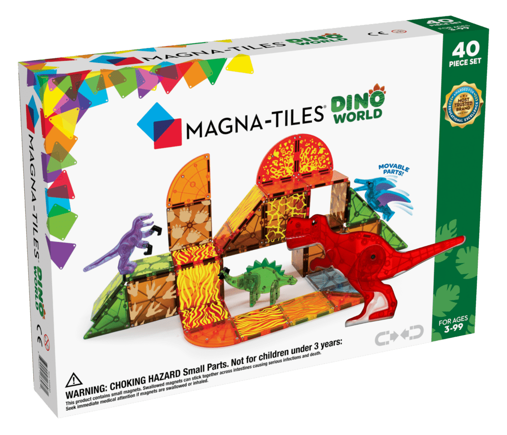 Magnatiles Dino World 40 pc Set