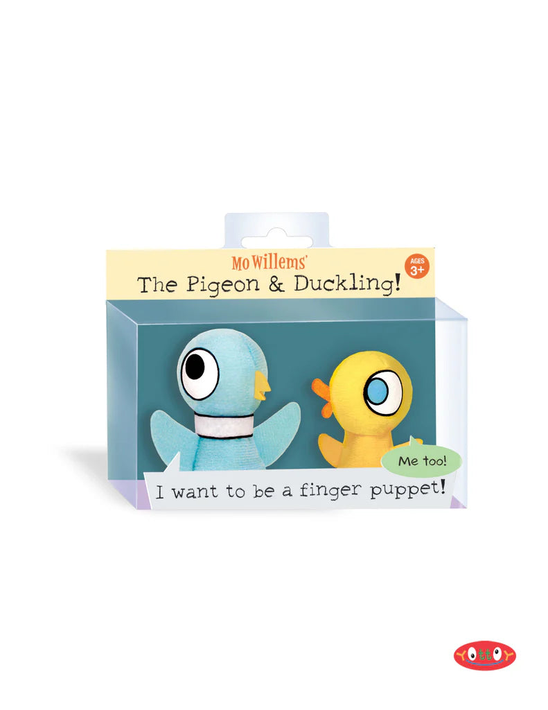 Pigeon and Duckling Finger Puppets