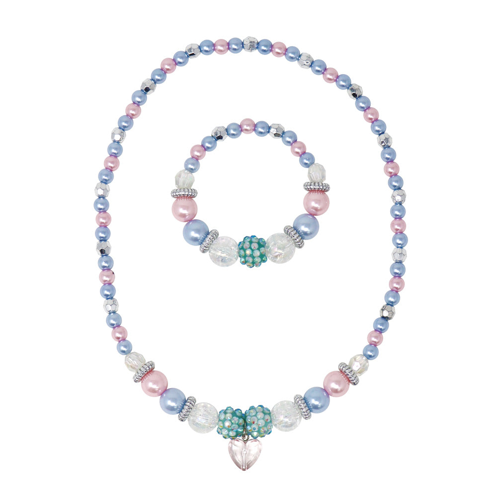 Blue Ice Princess Necklace