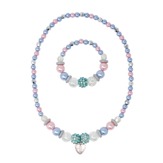 Blue Ice Princess Necklace