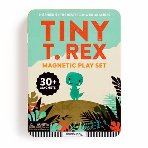 Tiny T Rex Magnetic Tin