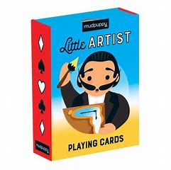 Little Artist Playing Cards