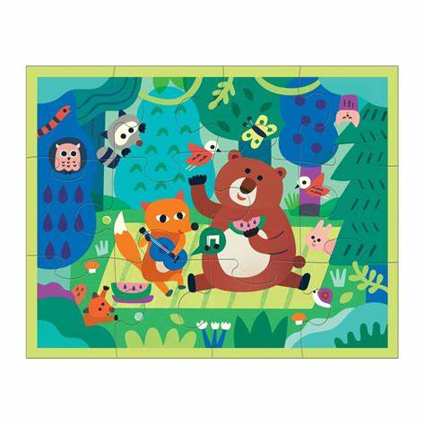 Woodland Picnic 12 Pc Puzzle