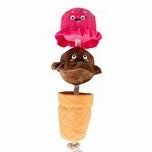 Losing Cone-trol Plush Dog Toy