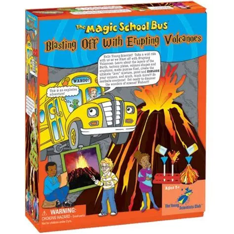 Blasting Off with the Magic Schoolbus: Erupting Volcanoes