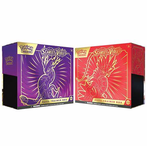 Pokemon Scarlet and Violet Elite Trainer Box