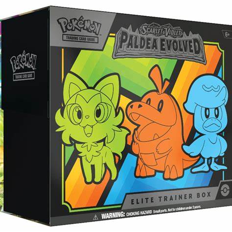 Pokemon TCG: Scarlet & Violet 02 Paldea Evolved- Elite Trainer Box