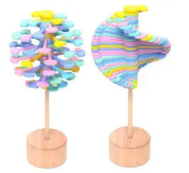 Wooden Spin Lollipop