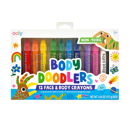 Body Doodlers Face & Body Crayons