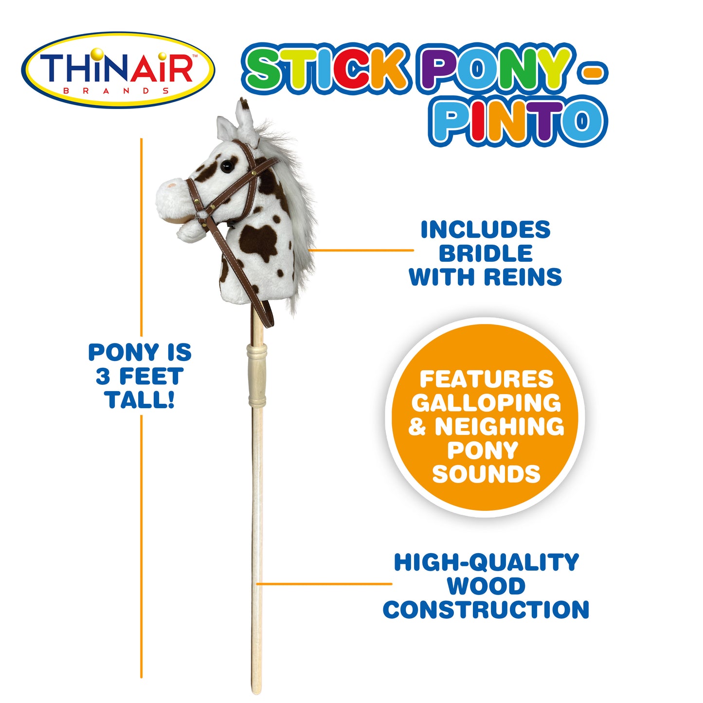 Stick Pony - Pinto