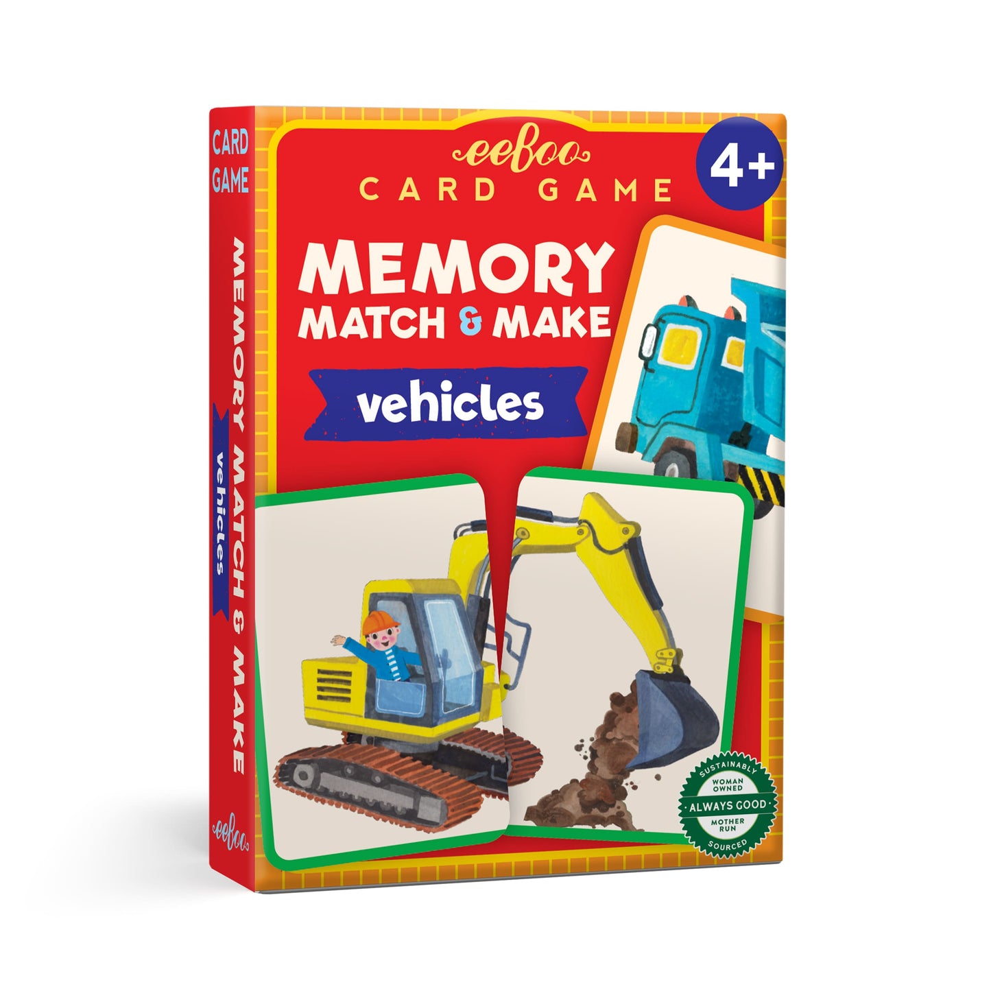 Vehicles Memory Match & Make Game