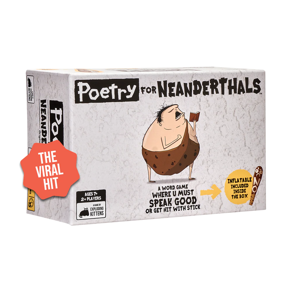 Poetry for Neanderthals