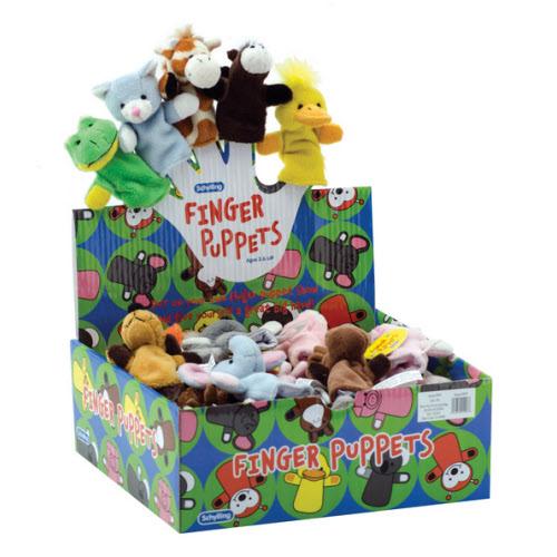 PLUSH FINGER PUPPETS - single puppet