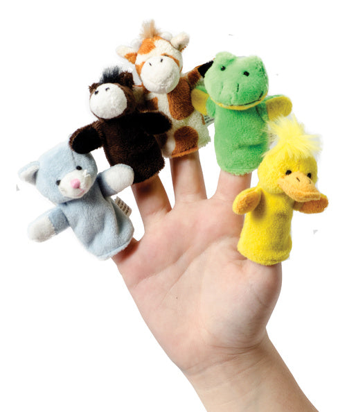 PLUSH FINGER PUPPETS - single puppet
