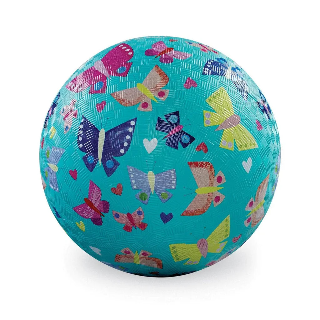 7" Playground Ball - Butterfly Rainbow