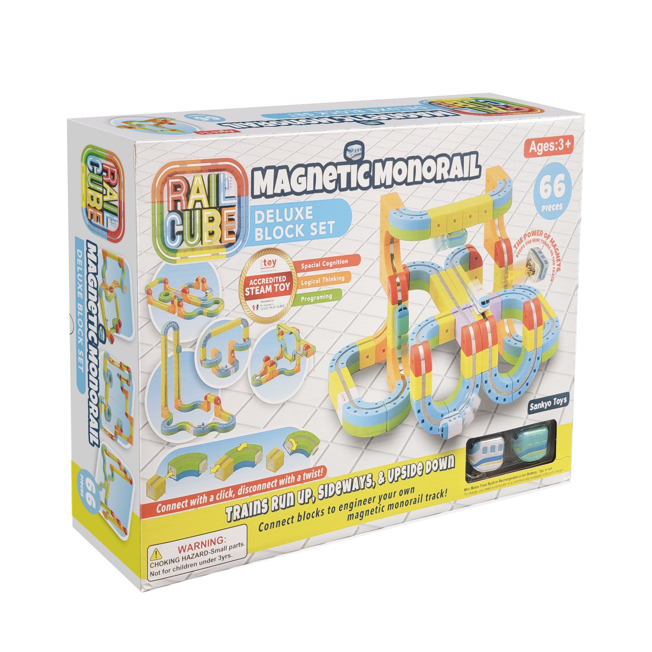 Rail Cube Deluxe Set – Pebbles Toys & Gifts