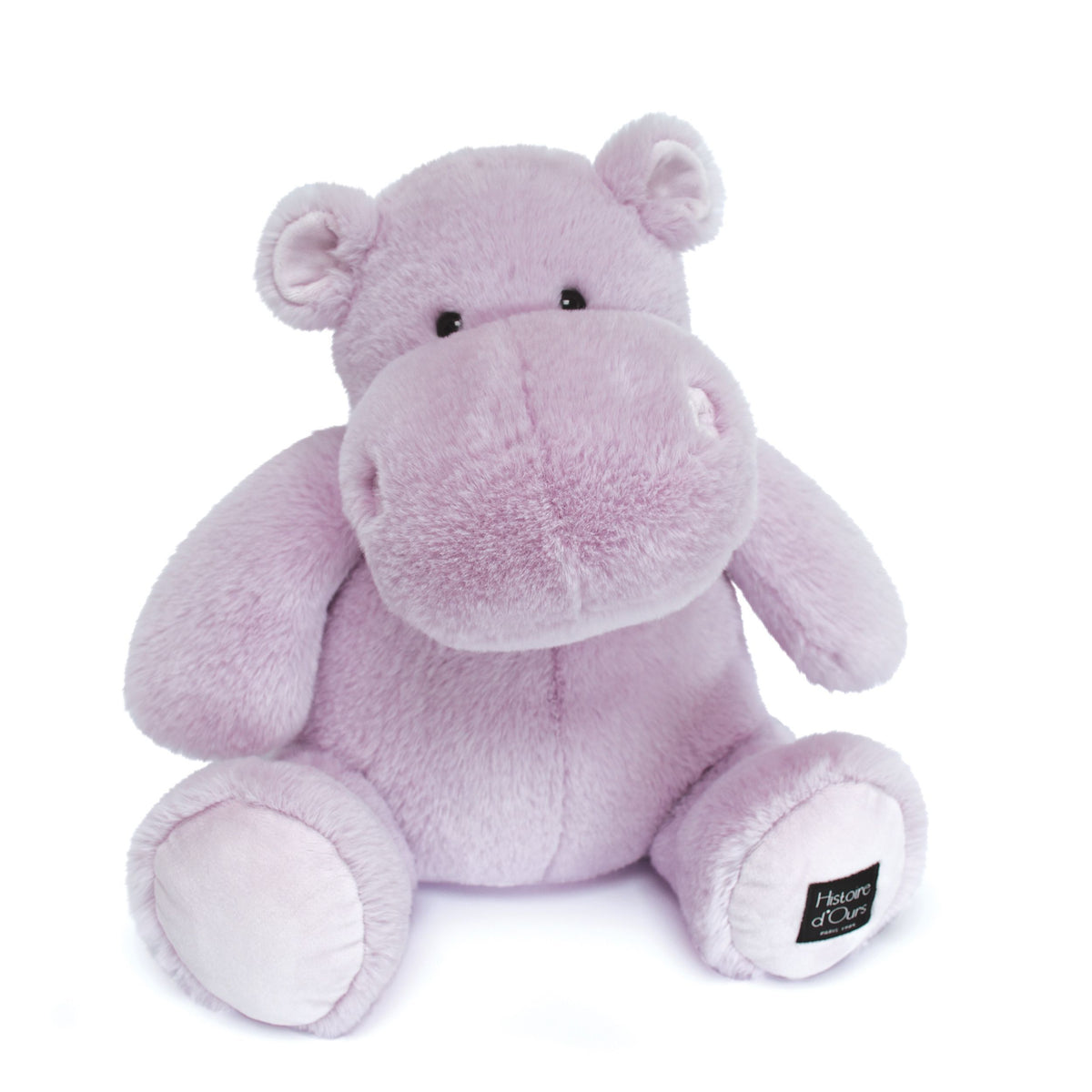 Lilac Plush Hippo