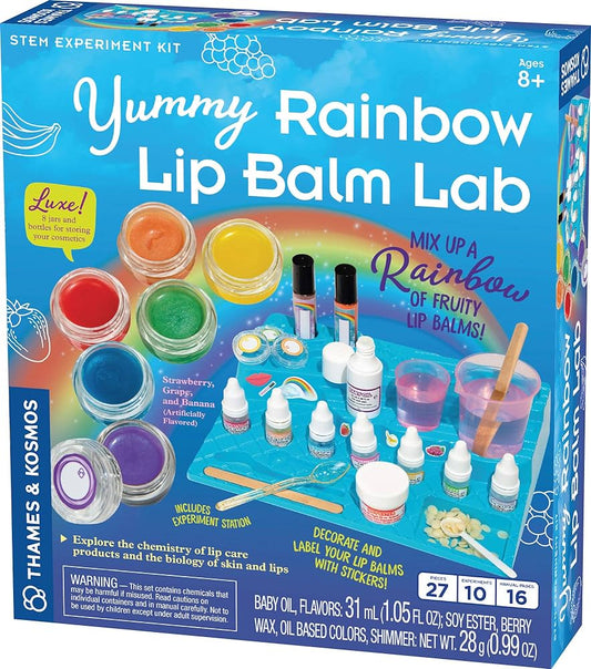 Yummy Rainbow Lip Balm Kit