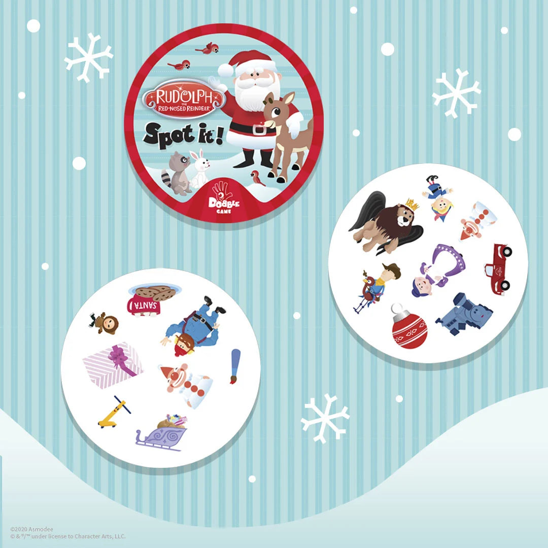 Spot It - Rudolph the Red-Nosed Reindeer