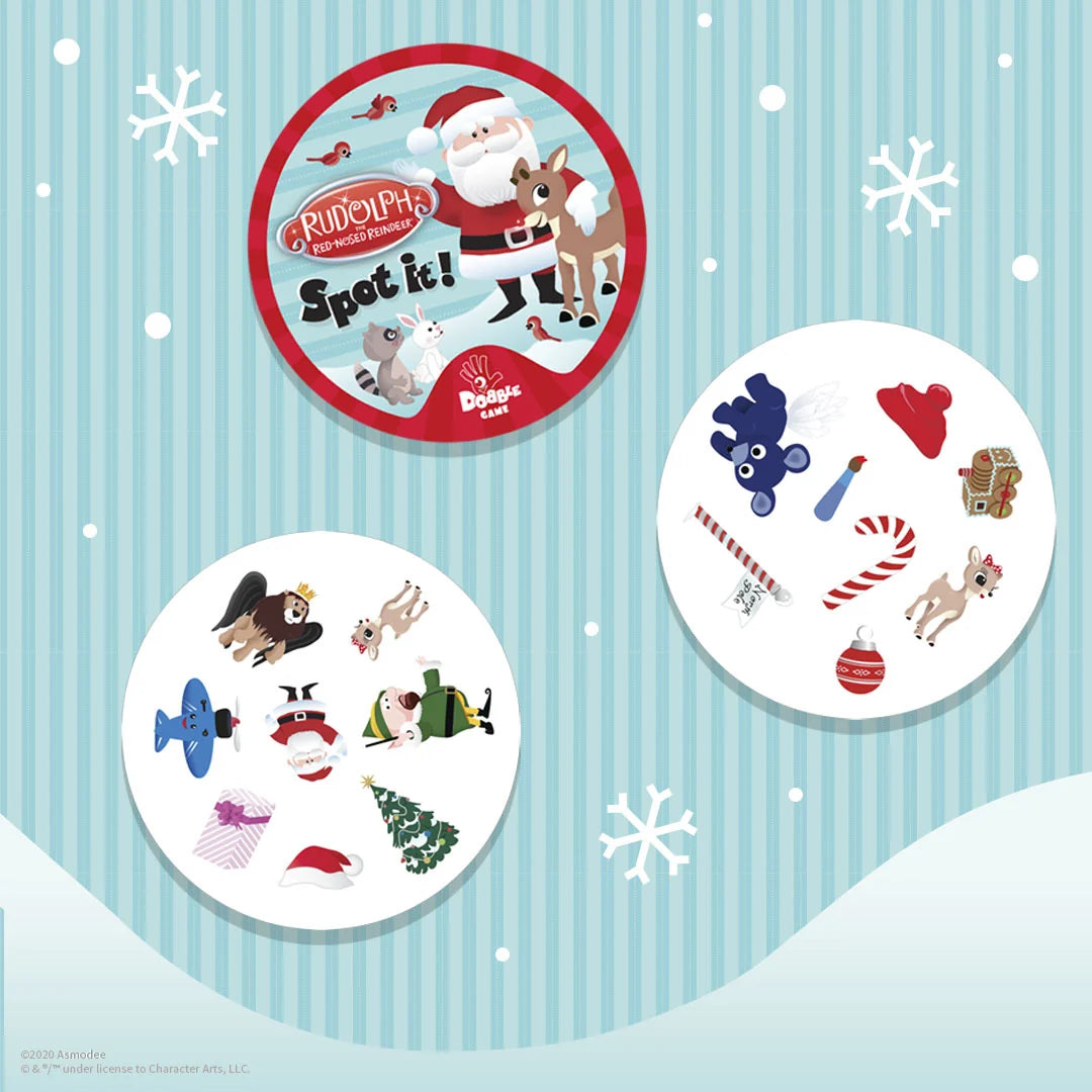 Spot It - Rudolph the Red-Nosed Reindeer