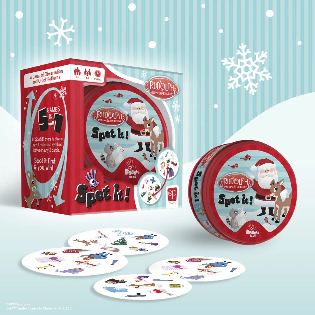 Spot It - Rudolph the Red-Nosed Reindeer