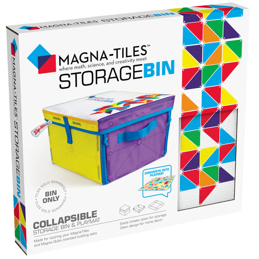 Magnatiles Storage Bin and Play Mat